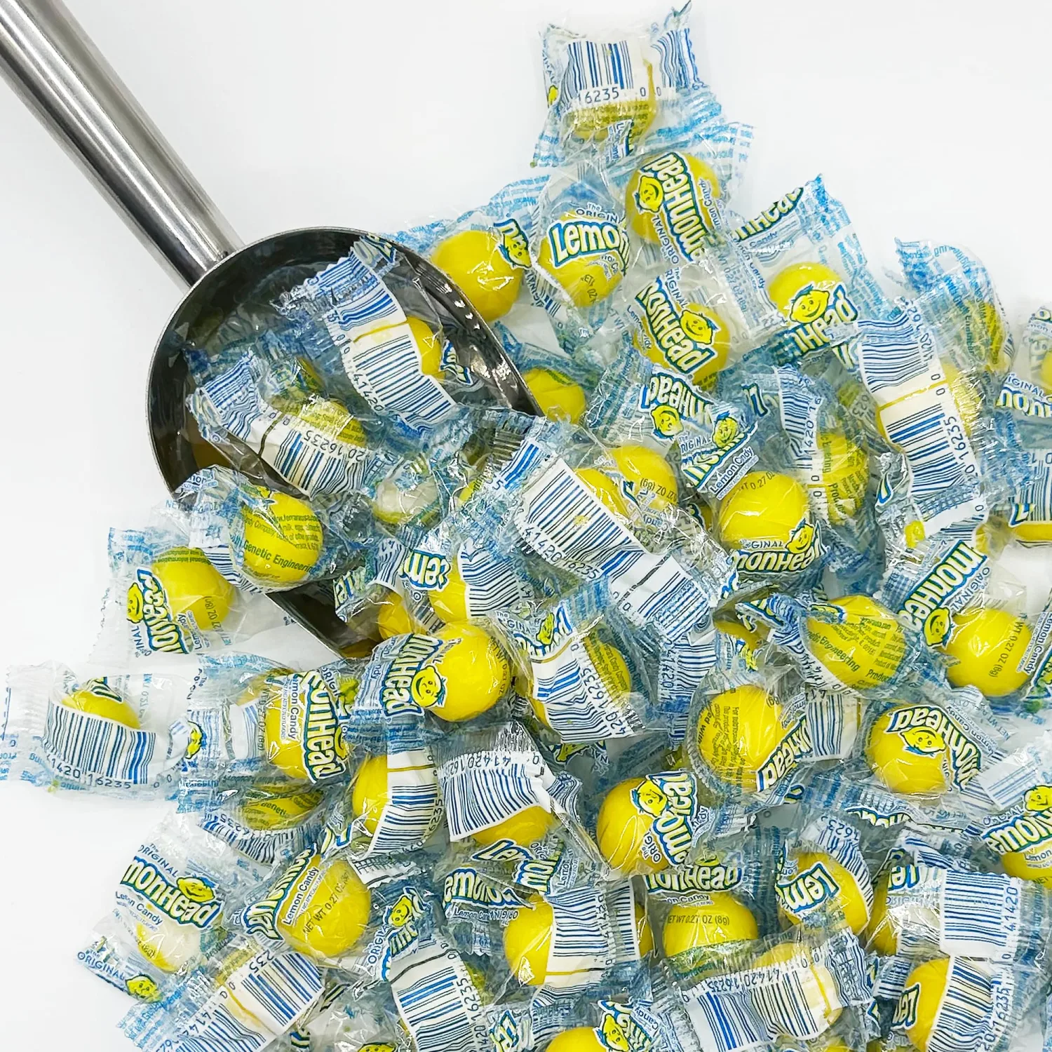 Lemonhead Candy - 1.5lb Bulk Bag, Individually Wrapped Original Lemon Head Hard Yellow Candies - The Perfect Candy For Parties, Movie Nights And Snacking