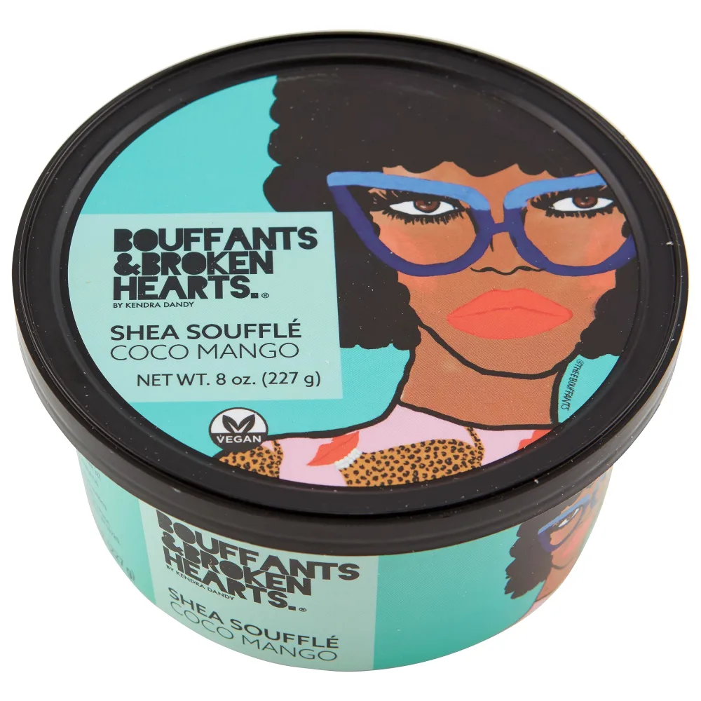 Scented Whipped Shea Butter for Skin | Moisturizing African Raw Shea Butter, Almond Oil and Coconut (Coco Mango Souffle, 8oz)