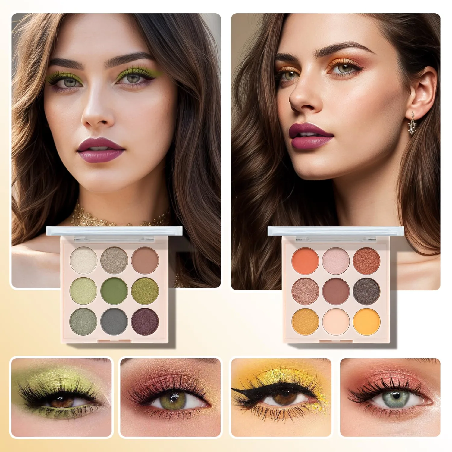 Color Nymph All In One Makeup Kit, Makeup Gift Set for Teenager Girls with Eyeshadow Palette Blush Lipstick Lip Pencil Eye Pencil Brush Mascara Portable Bag