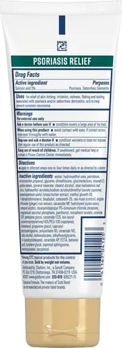 Gold Bond Multi-Symptom Psoriasis Relief Cream, 4 oz., for Itchy, Irritated & Scaling Skin