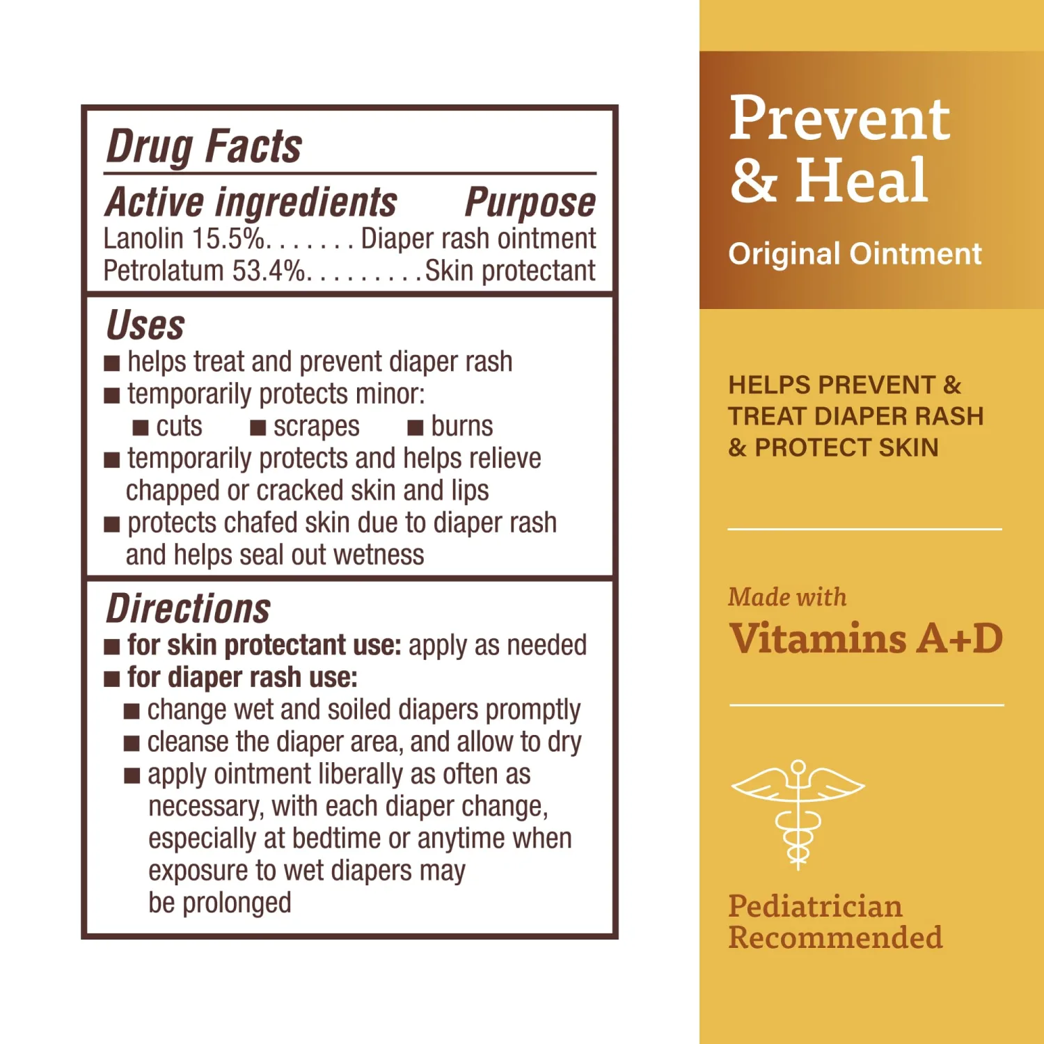 A+D Original Ointment, 4 Ounce