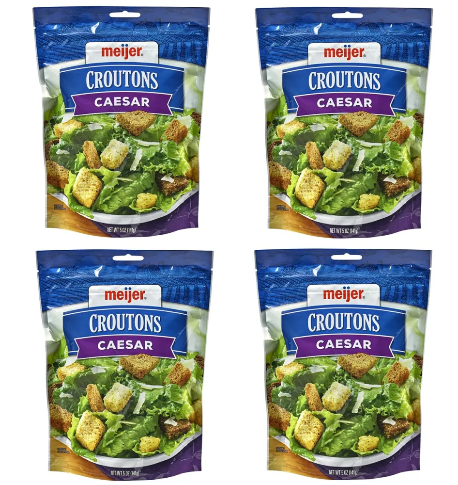 Pack of 4 Caesar Croutons, 5 oz