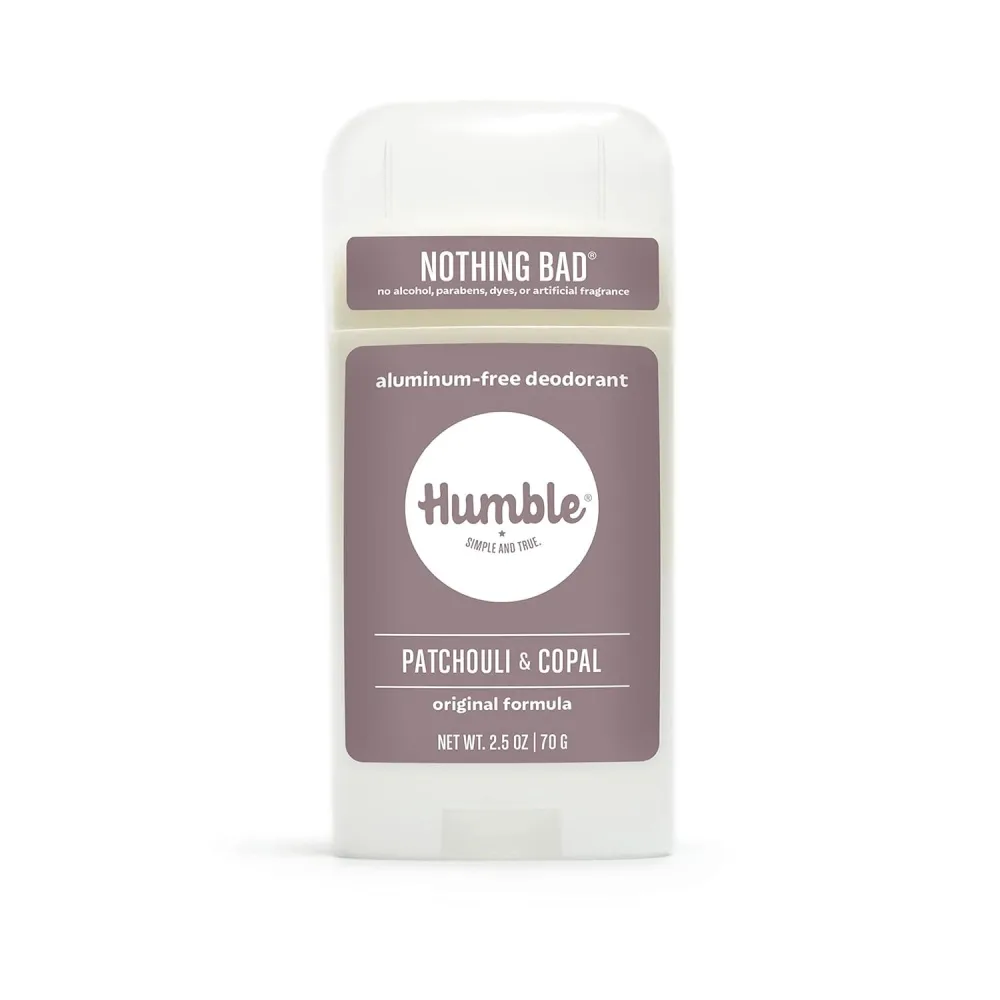 HUMBLE BRANDS Patchouli Copal Frankincense Deodorant, 2.5 OZ