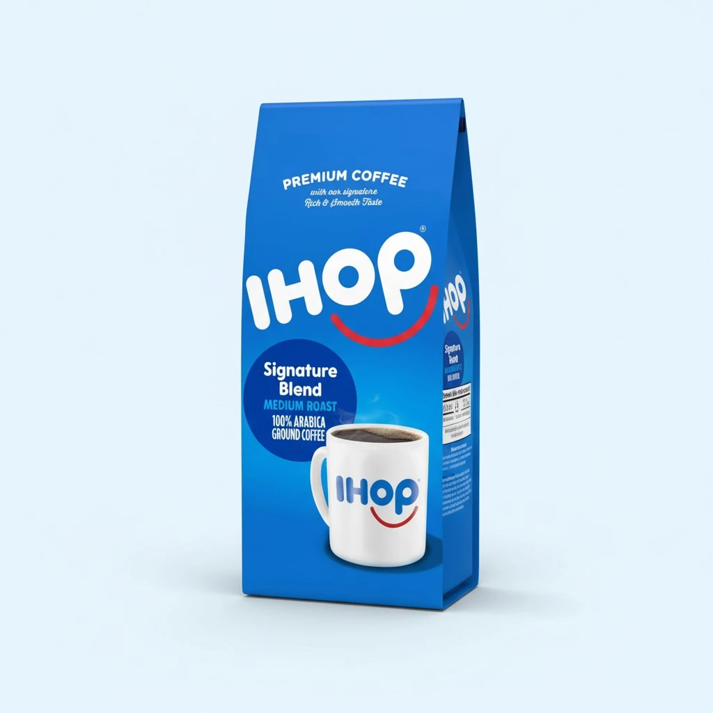 IHOP Medium Roast Signature Blend Ground Coffee, 12 oz Bag
