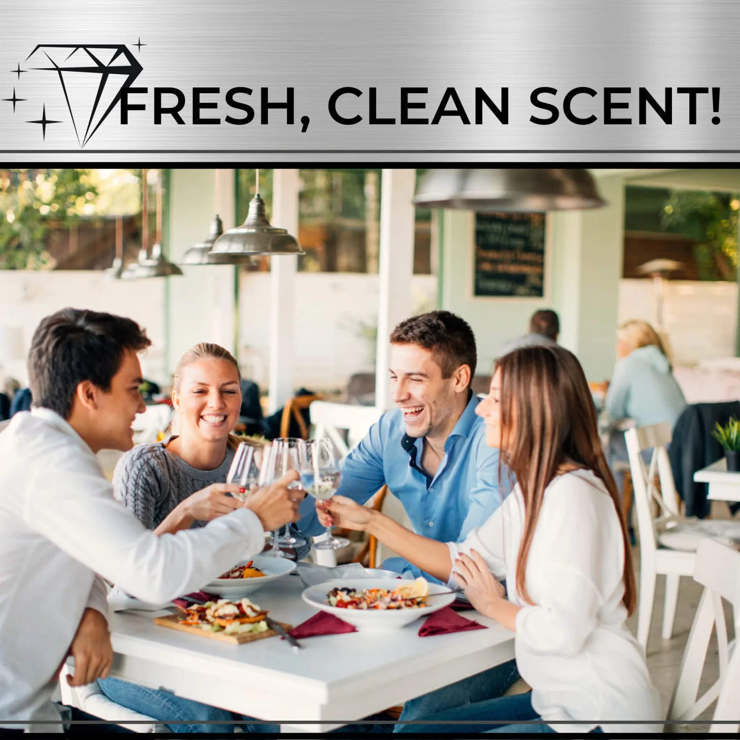 Restaurant Bio-Deodorizing Floor Cleaner - Heavy Duty Commercial Concentrated Enzyme Degreaser and Odor Eliminator for Mopping Tile, Laminate, Hardwood & More