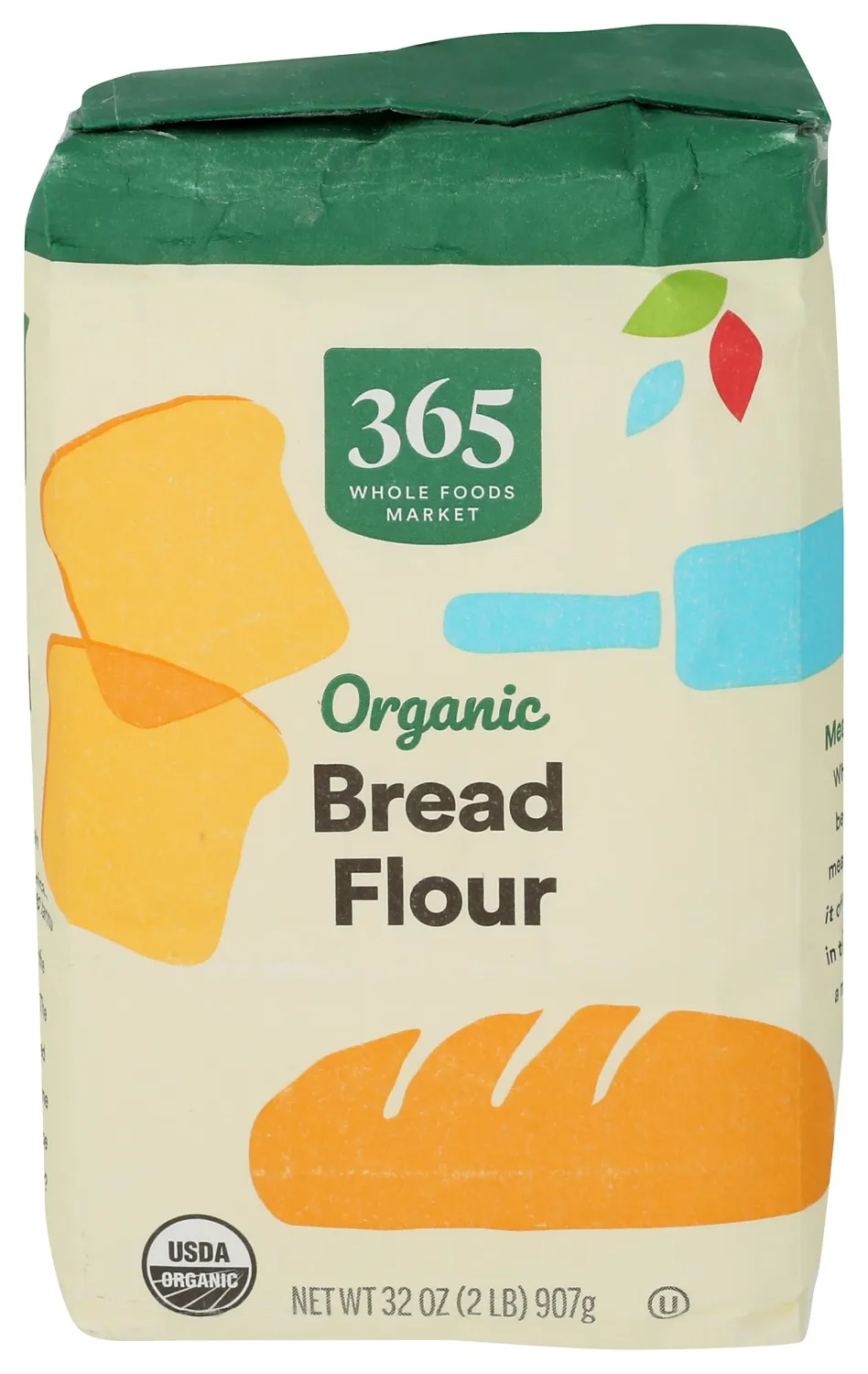 365 by Whole Foods Market, Organic Bread Flour, 32 Ounce