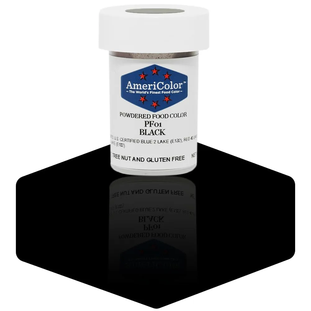 Americolor Powder Food Color, 3gm, Black