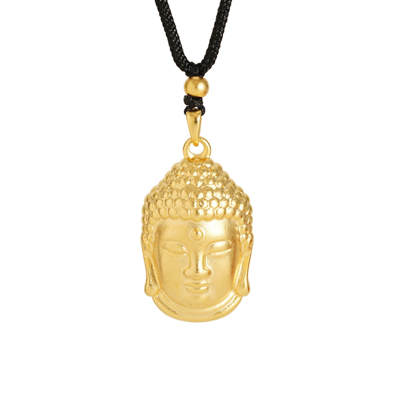 Women Buddha Necklace, Elegant Adjustable Choker Necklace Jewelry