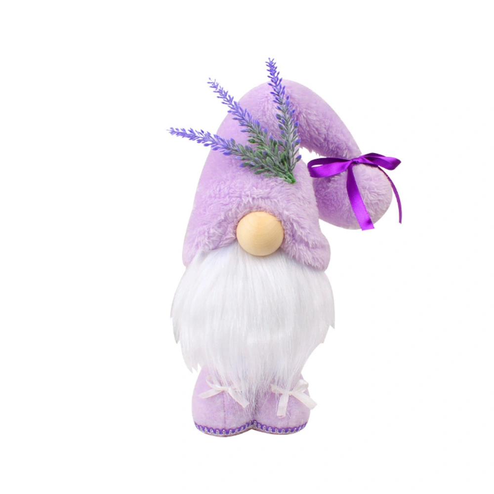 Mother’s Day Gnome Decoration Lavender Scandinavian Nisse Doll