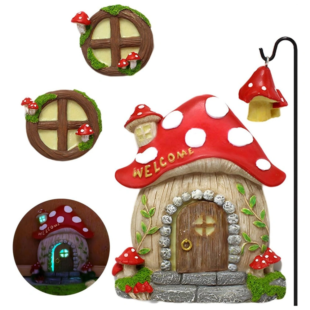 Fairy Door for Trees Glow in The Dark Fairy Garden Accessories