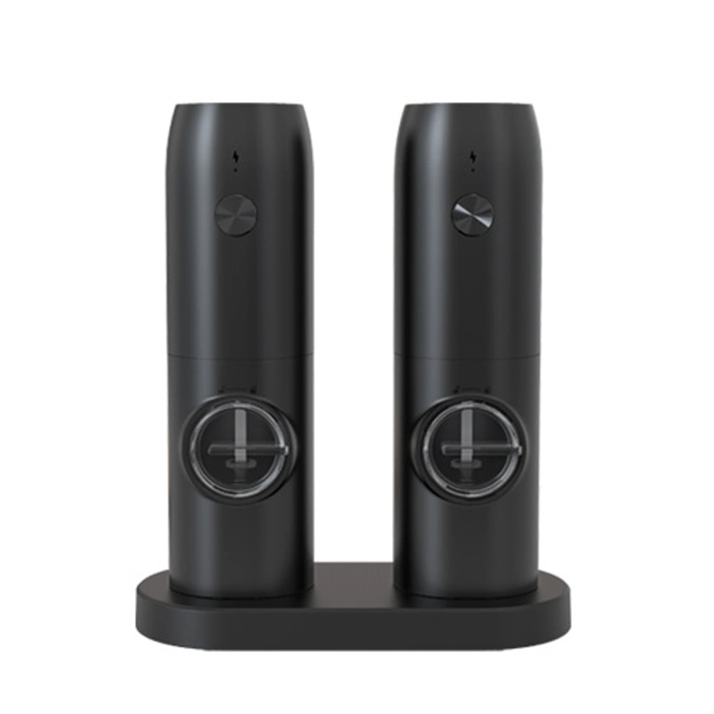 Electric Salt and Pepper Grinder Set, USB Rechargeable Mill Grinder