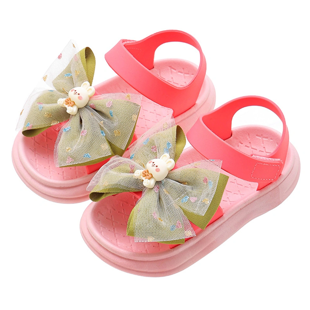 Little Girls Bow Sandals Summer Soft Sole Cute Princess Flats Shoes