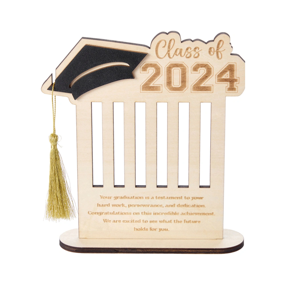 2024 Graduation Money Holder Desktop Cash Holder Party Decor Gift