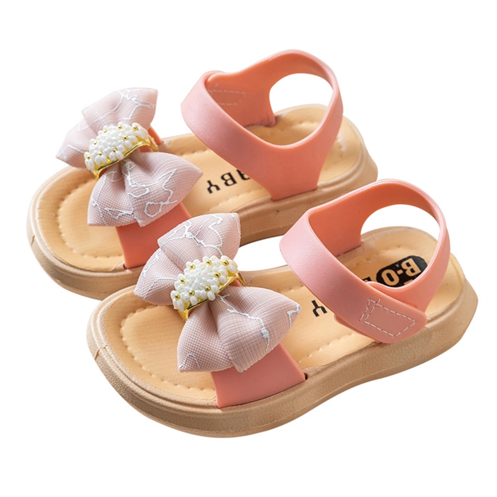 Toddler Girls Sandals Bowknot Non-Slip Soft Bottom Children Mules