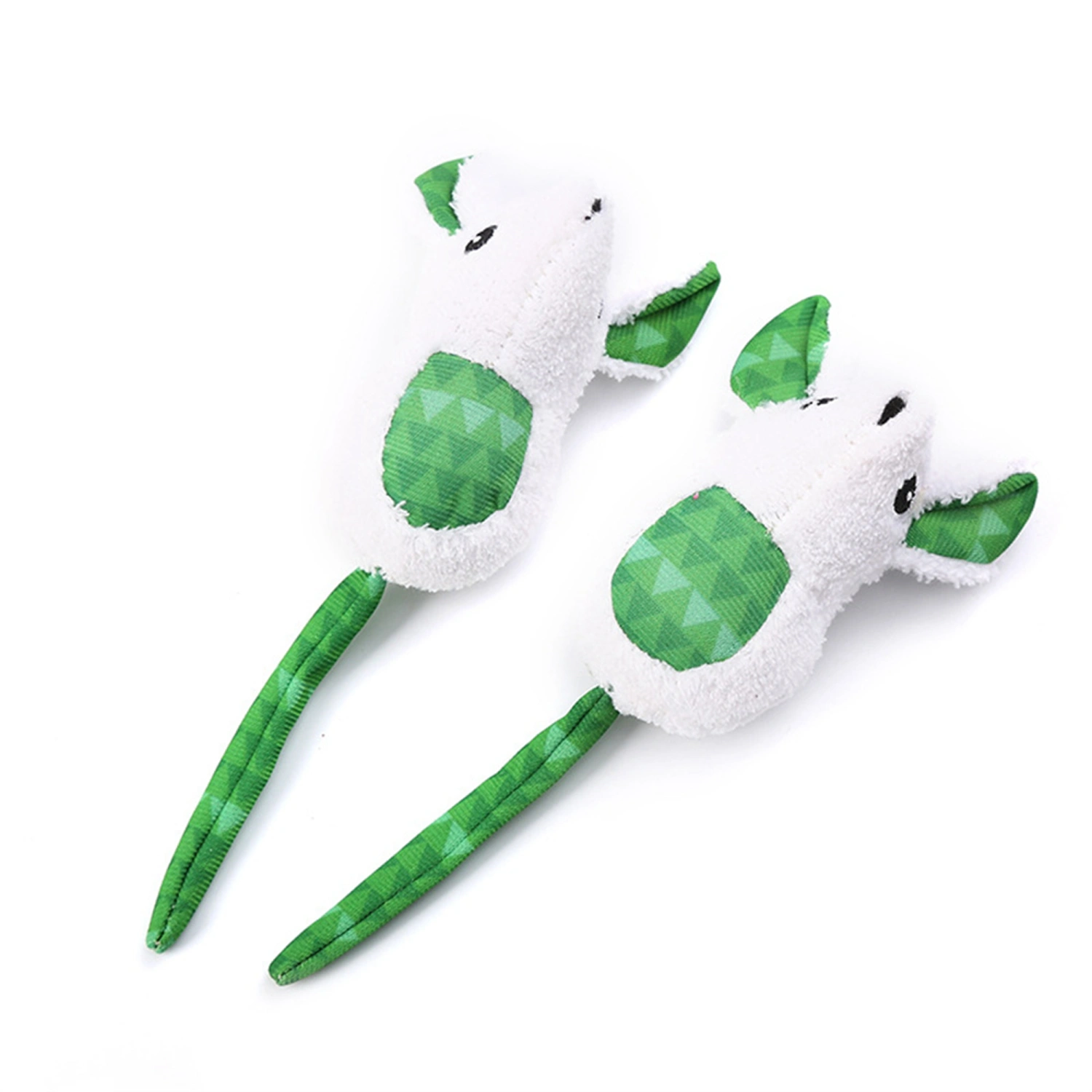 Cat Catnip Toys Soft Cute Plush Mouse Interactive Cat Kicker Toy