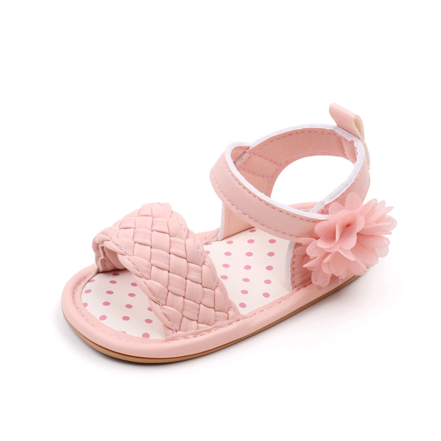 Baby Girl Summer Casual Sandals Anti-slip Soft Sole Flower Decor Shoes