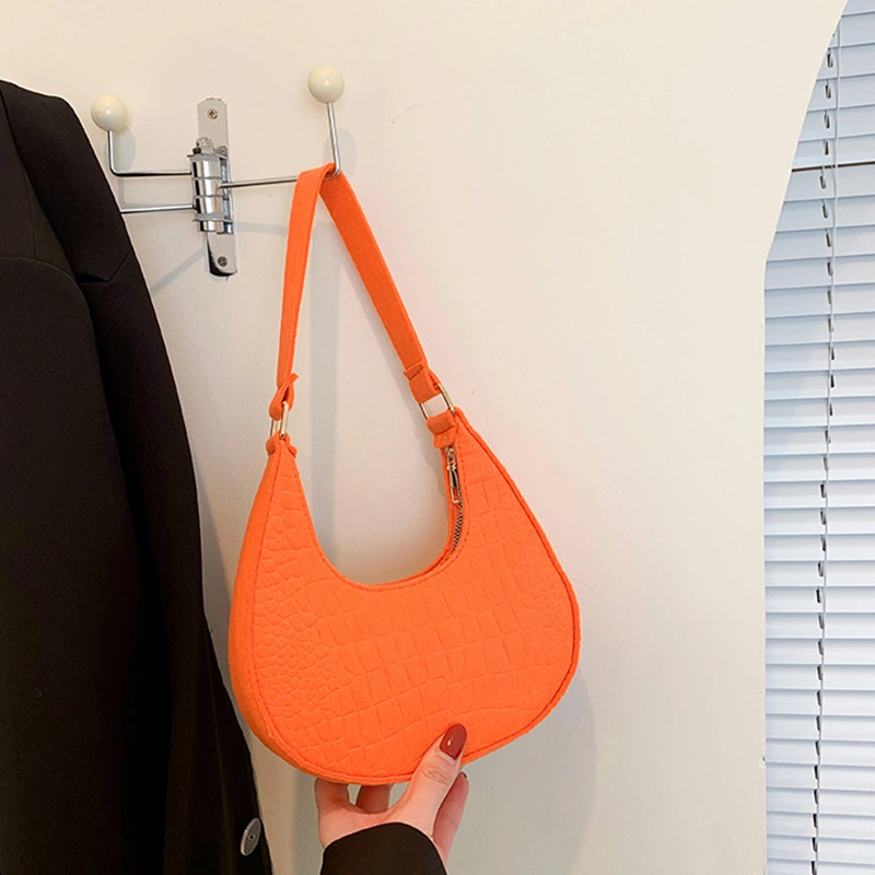 Fashion Shoulder Bags for Women Stone Pattern Casual Tote Bag