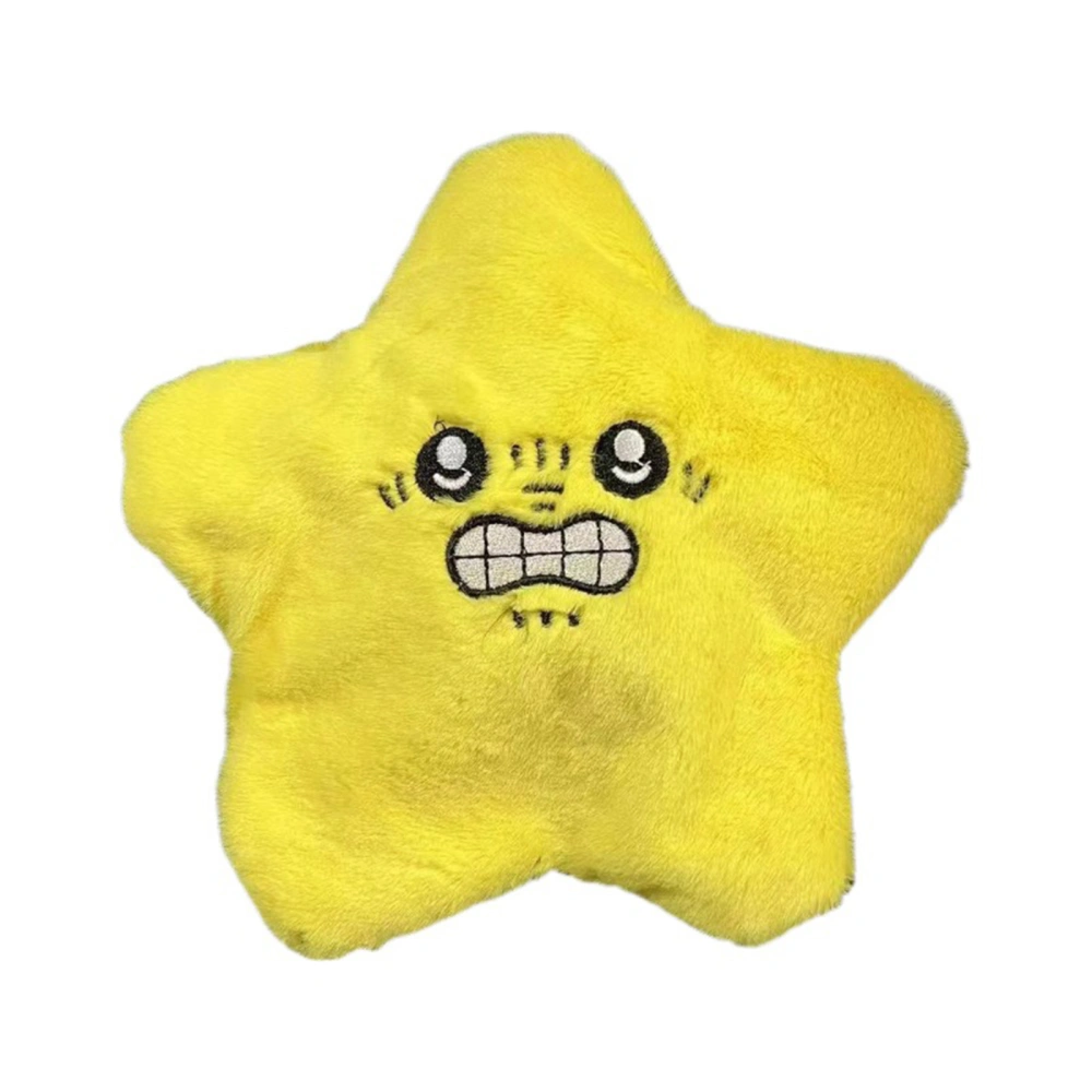 Cute Jumping Stuffed Star Soft Plush Toy Throw Pillows Pendant 