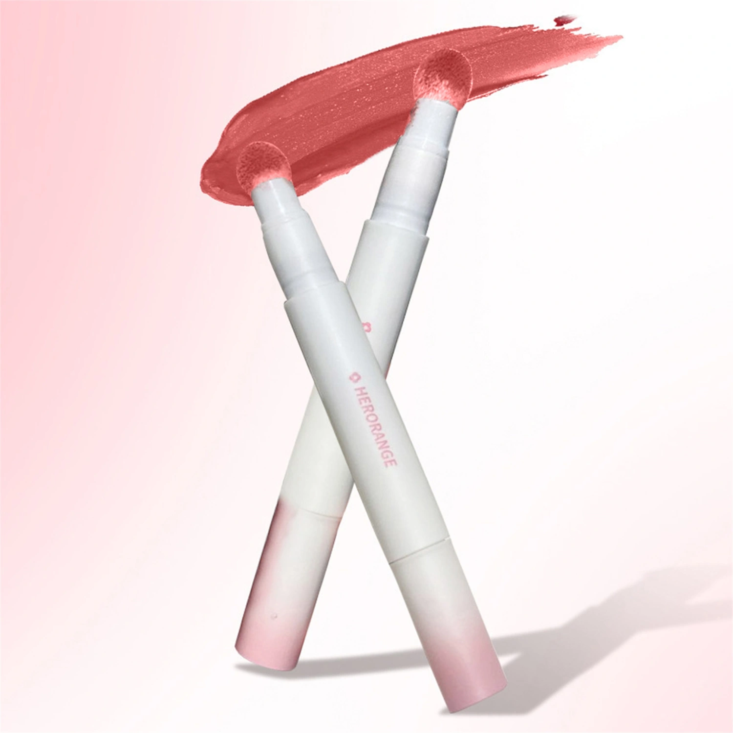 Lip Gloss, Matte Cushion Lipstick Mud, Powder Puff Lip Cream