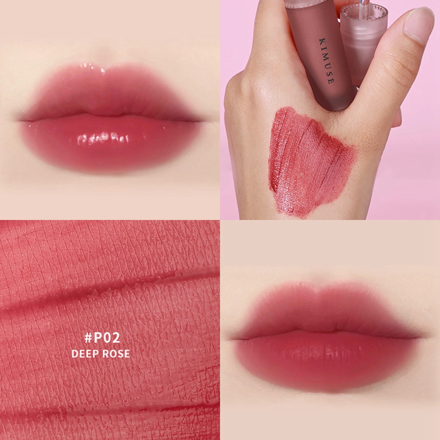 Velvet Matte Lip Gloss for Women Long-Lasting Waterproof Lipstick