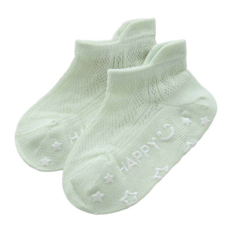 Toddler Summer Socks Silicone Letter Non-Slip Breathable Floor Socks 