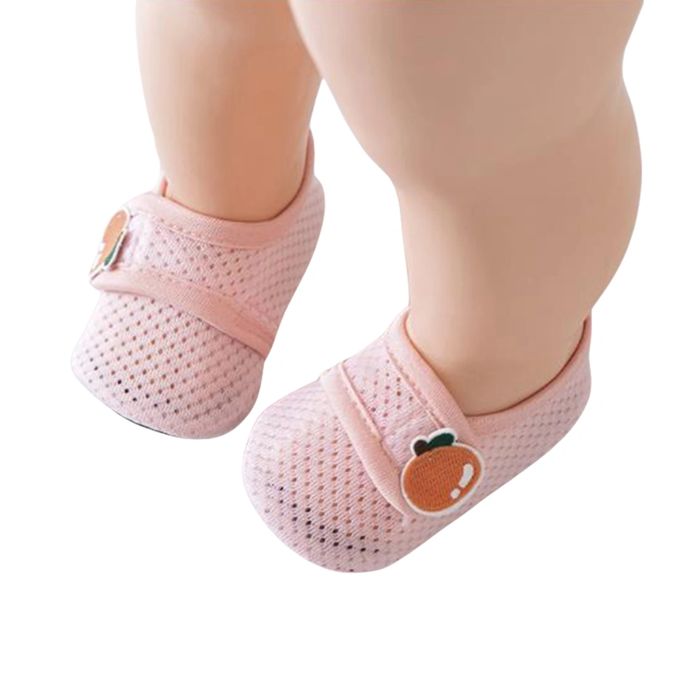 Baby Anti-Slip Walking Socks Cute Animal Pattern Mesh Breathable Shoes