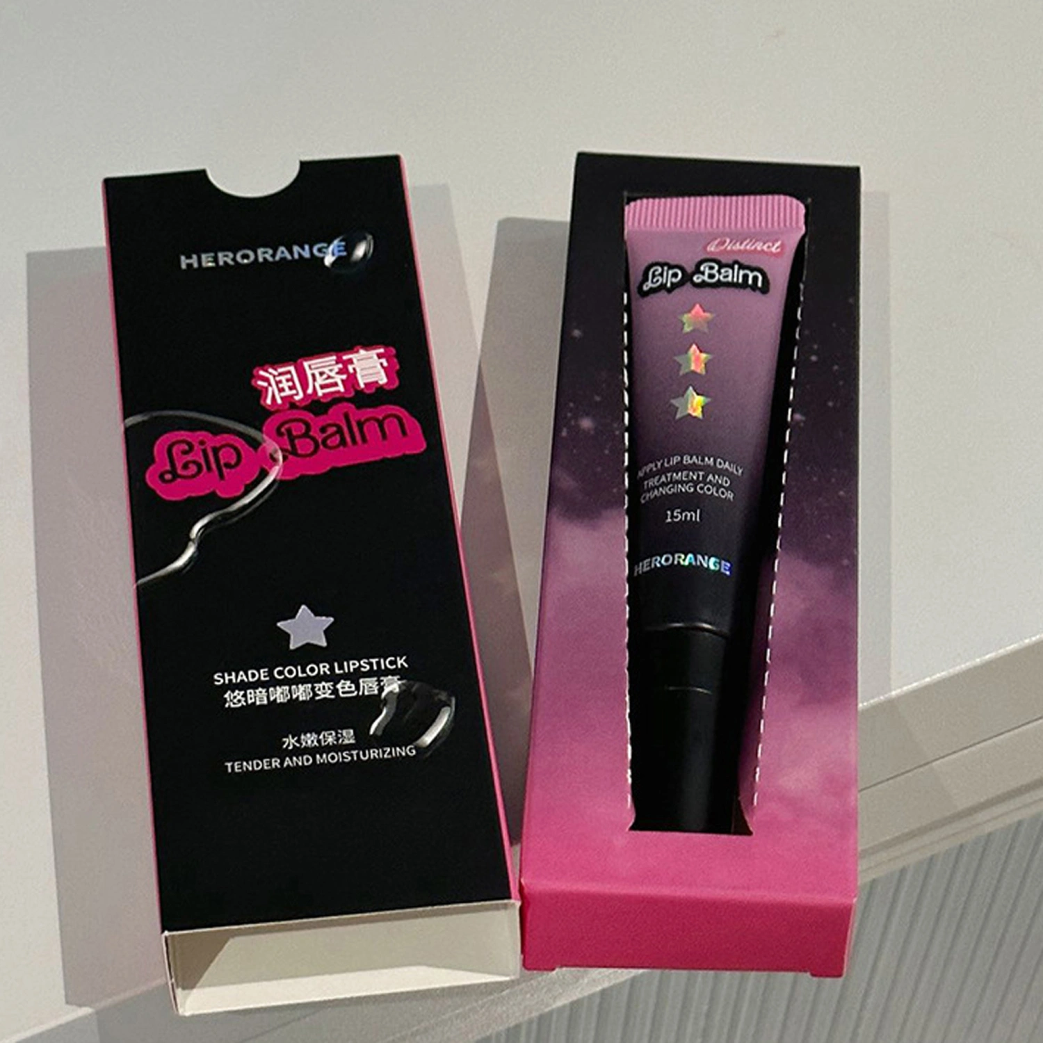 Color Change Lip Oil, Nourishing Lip Gloss Tender Lip Dew Lips Balm