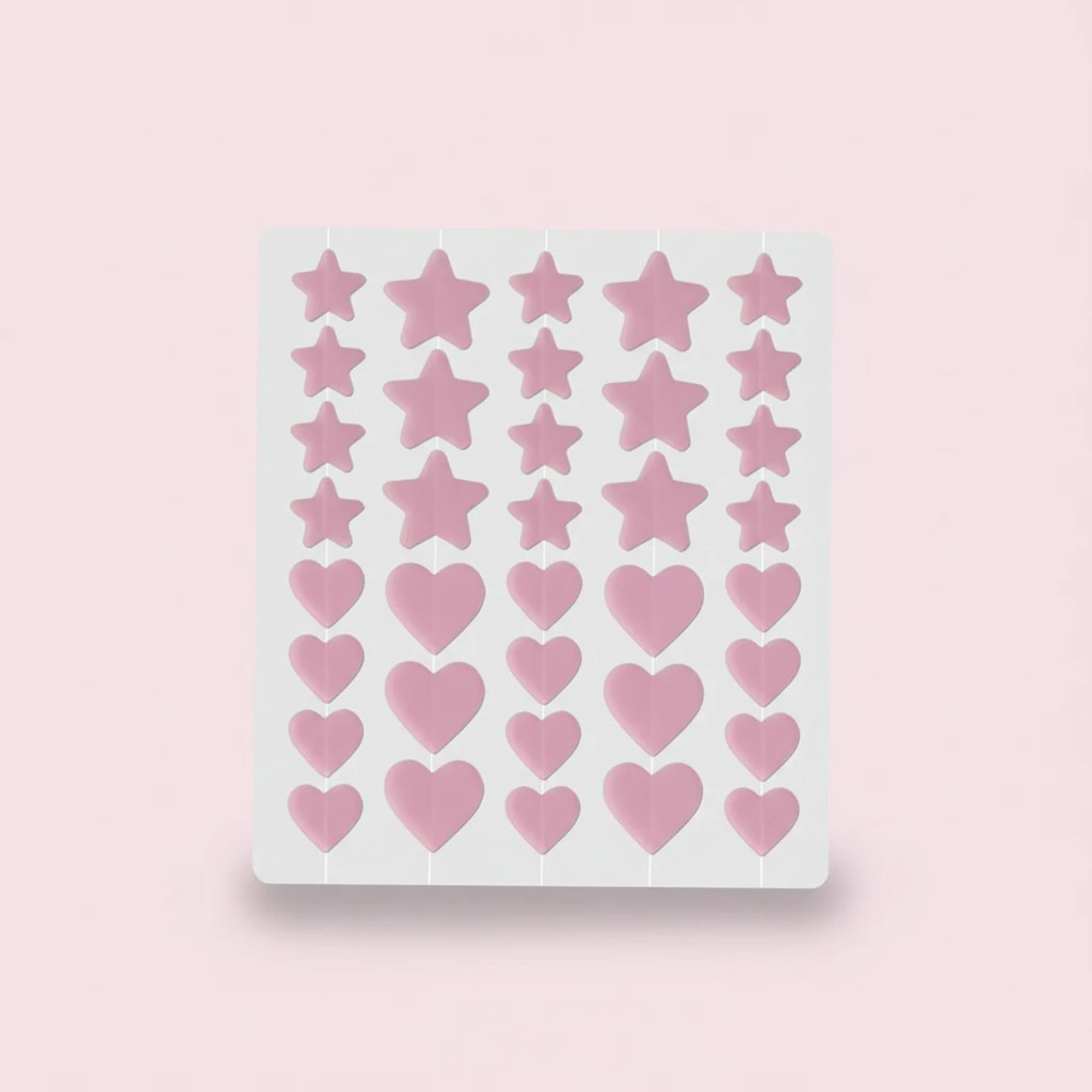 Acne Patch Pimple Patch, Heart Star Acne Absorbing Cover Patch