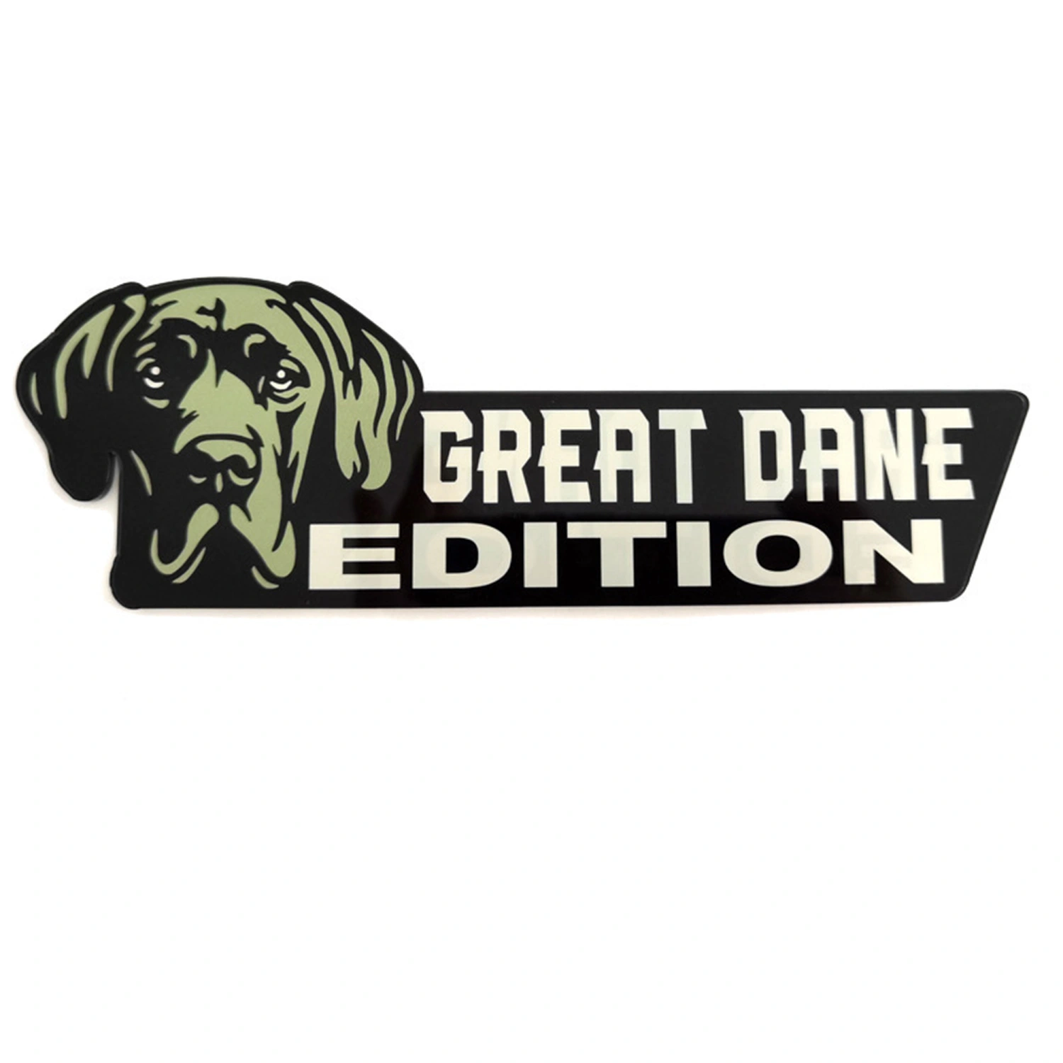Dog Car Badges Personalized Animal Stickers 3D Car Emblems Decals