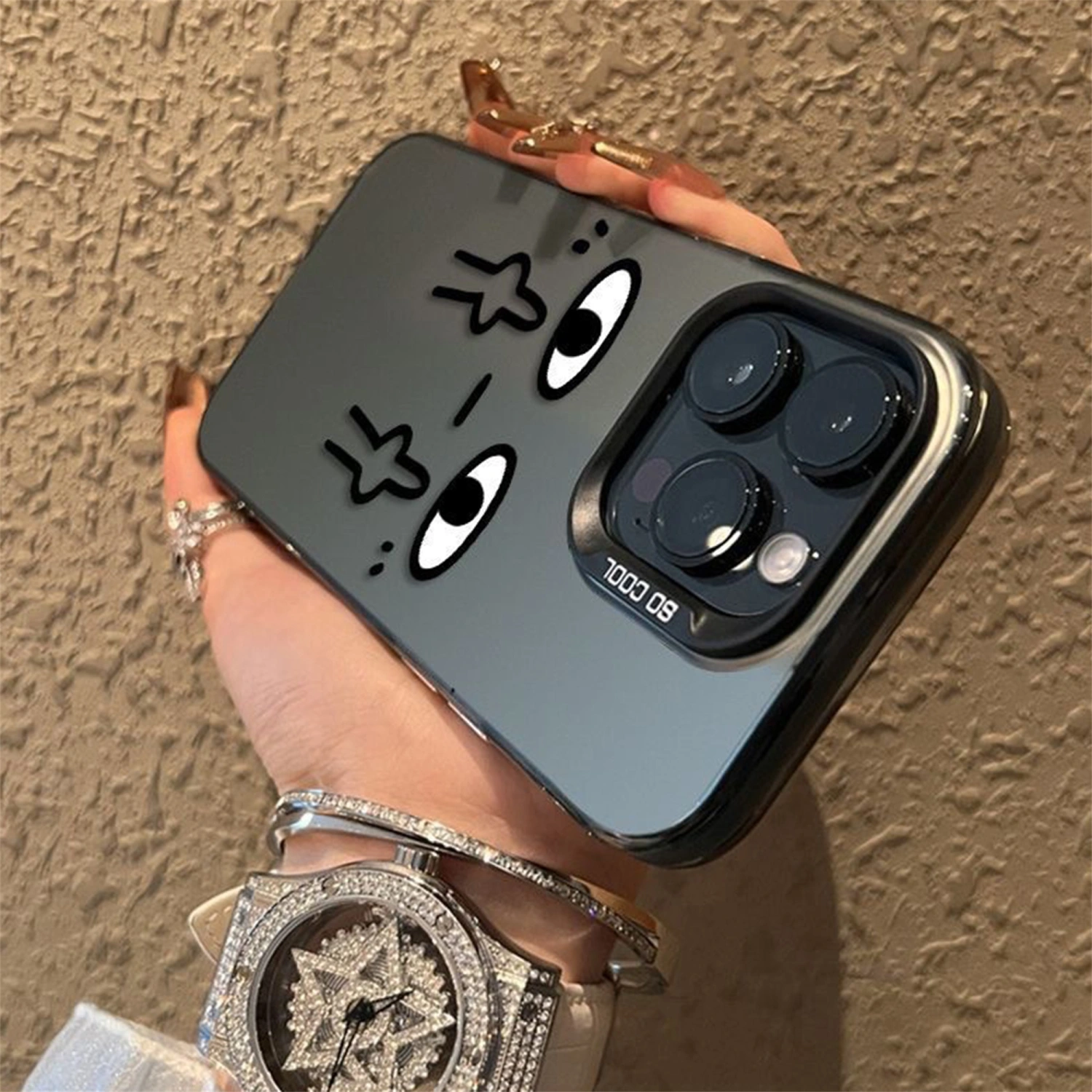 Cute Phone Case, Cartoon Print Protective Phone Cover for iPhone