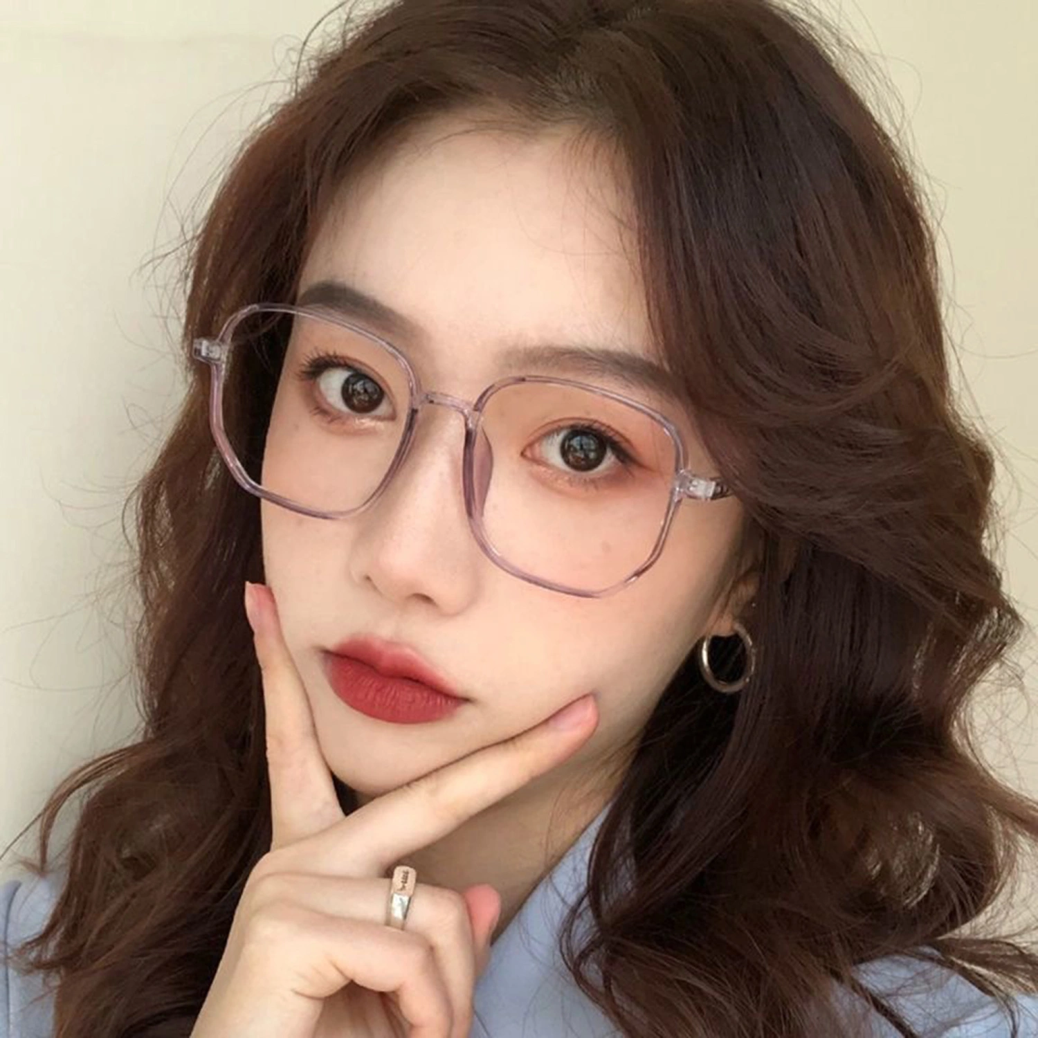 Adult Blue Light Blocking Computer Glasses Clear Lens Eyeglasses