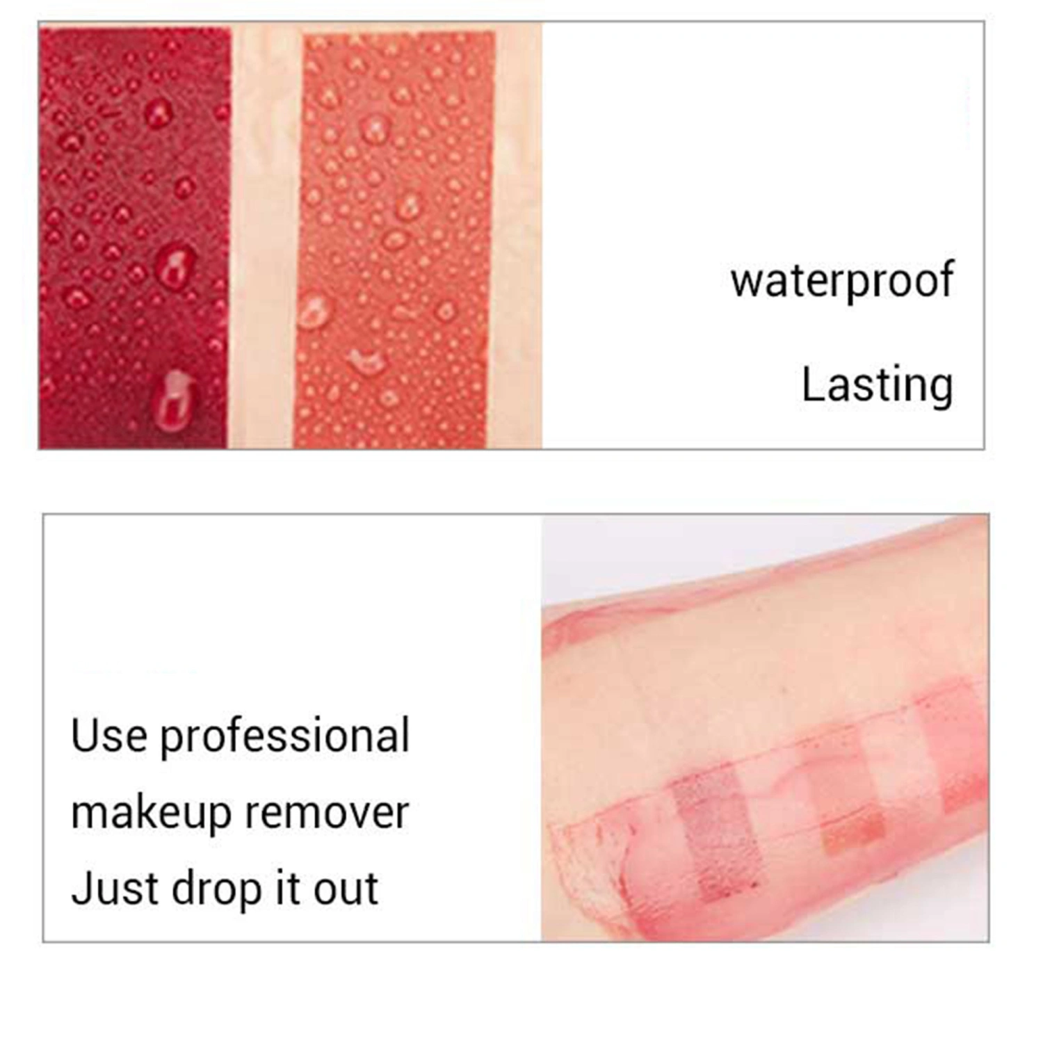 Lip Gloss Set Waterproof Liquid Matte Lipsticks Makeup Cosmetics
