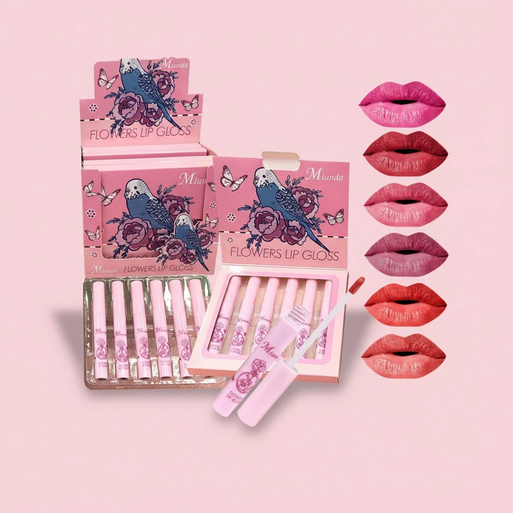 Lip Gloss Set Waterproof Liquid Matte Lipsticks Makeup Cosmetics