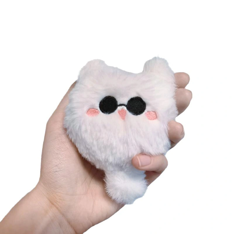 Stuffed Animal Keychain, Cute Cat Portable Plush Doll Stuffed Toy