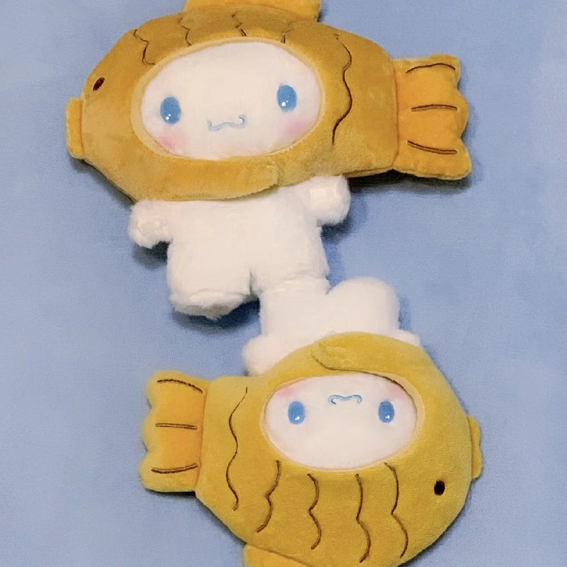 Cute Cartoon Animal Plush Toy Small Sea Snapper Stuffed Soft Doll