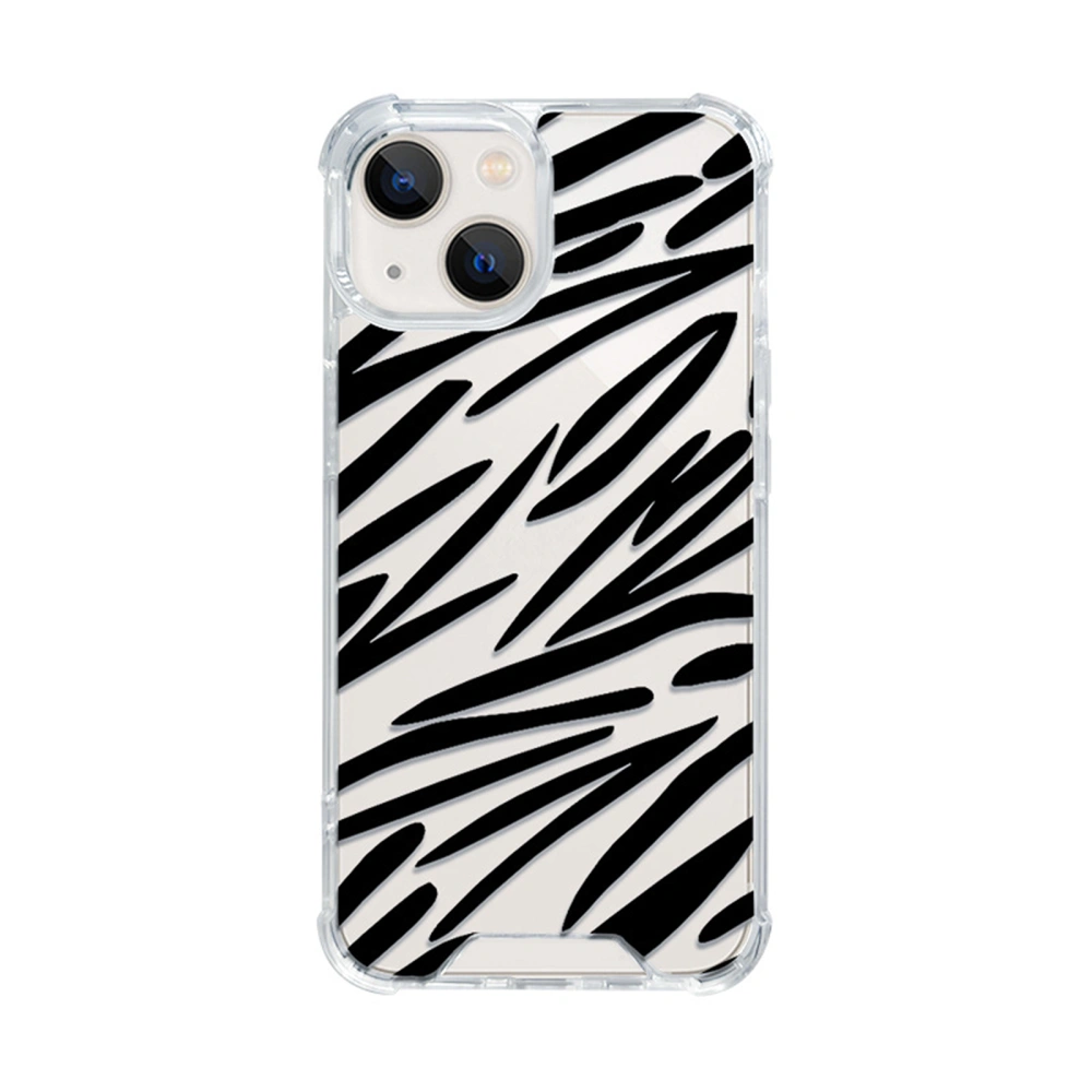 Zebra/Graffiti Phone Protective Phone Cover for iPhone11/12/13/14/15