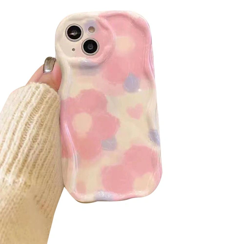 Floral Print Phone Case TPU Phone Protective Cover for iPhone 11