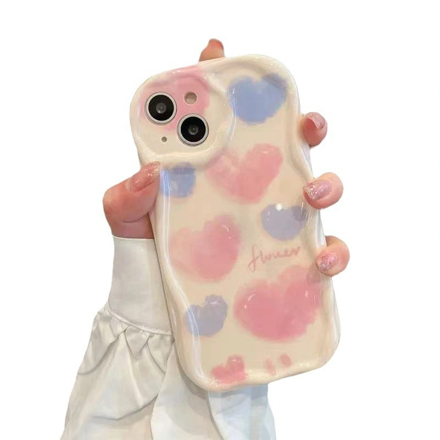 Floral Print Phone Case TPU Phone Protective Cover for iPhone 11