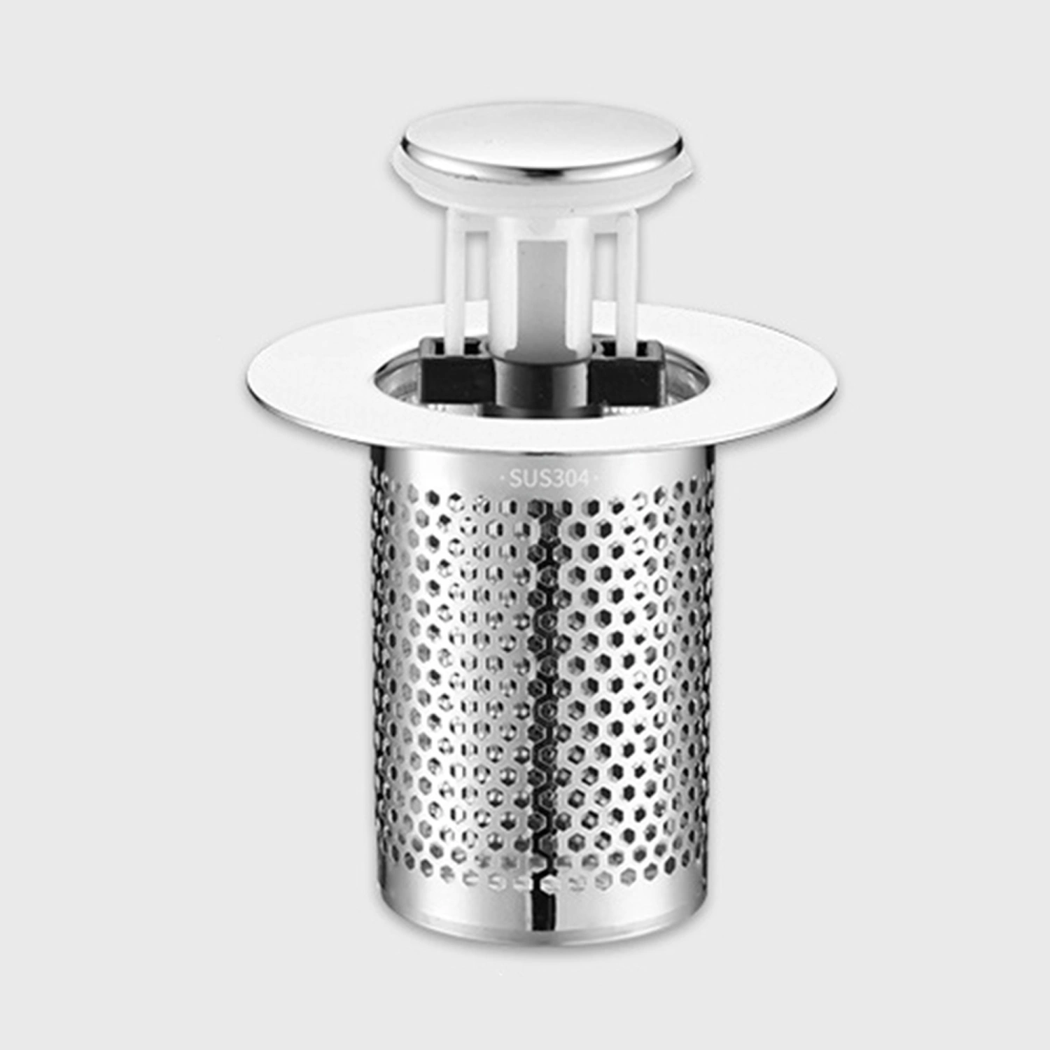 Universal Bathroom Sink Stopper Pop-up for 1.3-2.17 Inch Drain Hole
