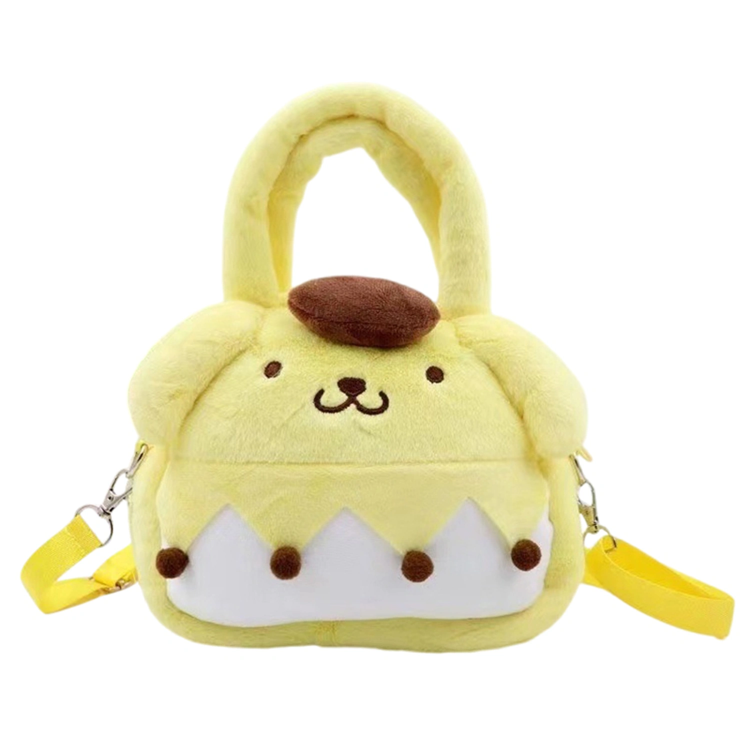 Girl Plush Crossbody Bag Cute Cartoon Animal Shoulder Bag Handbags