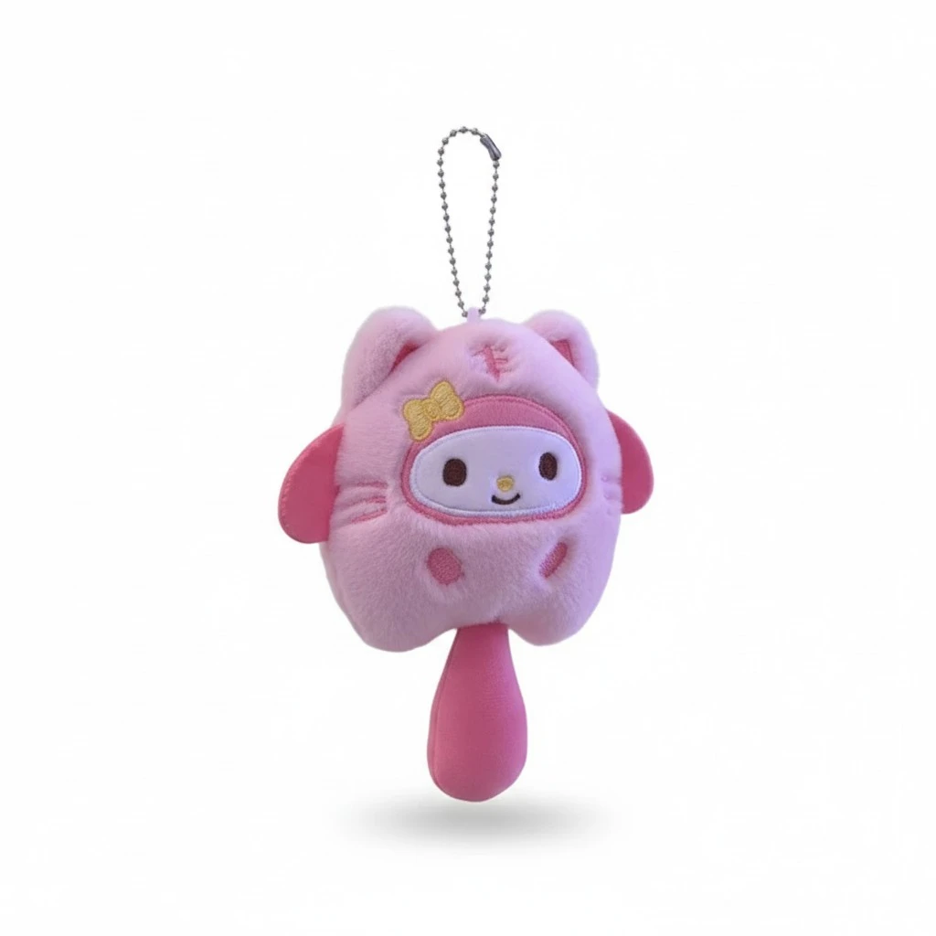 Small Stuffed Animals for Women Girls Cute Lucky Cat Backpack Charms