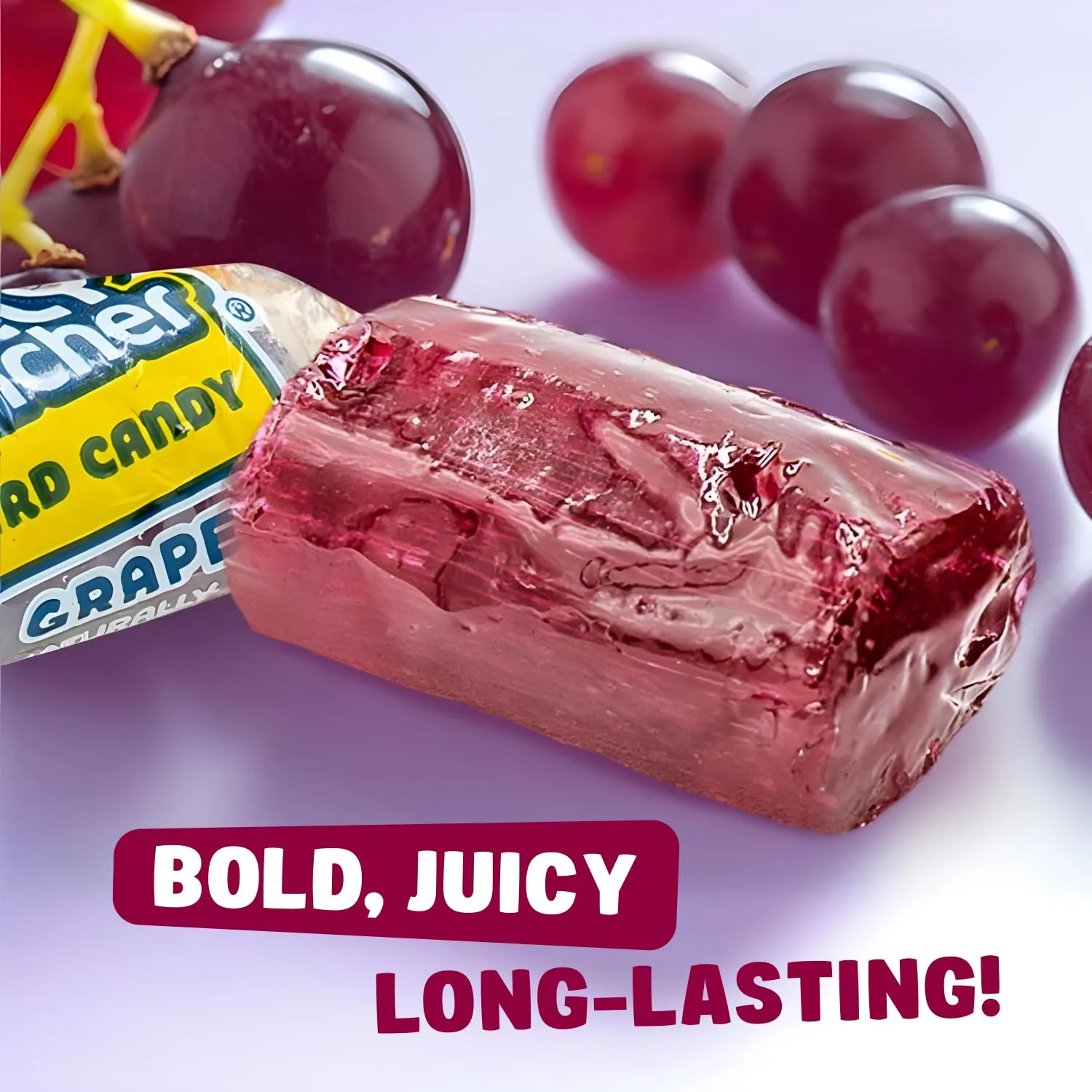 JOLLY RANCHER Hard Candy GRAPE Original Flavor 2 lb - Bulk Bag, Individually Wrapped (148 Pieces)
