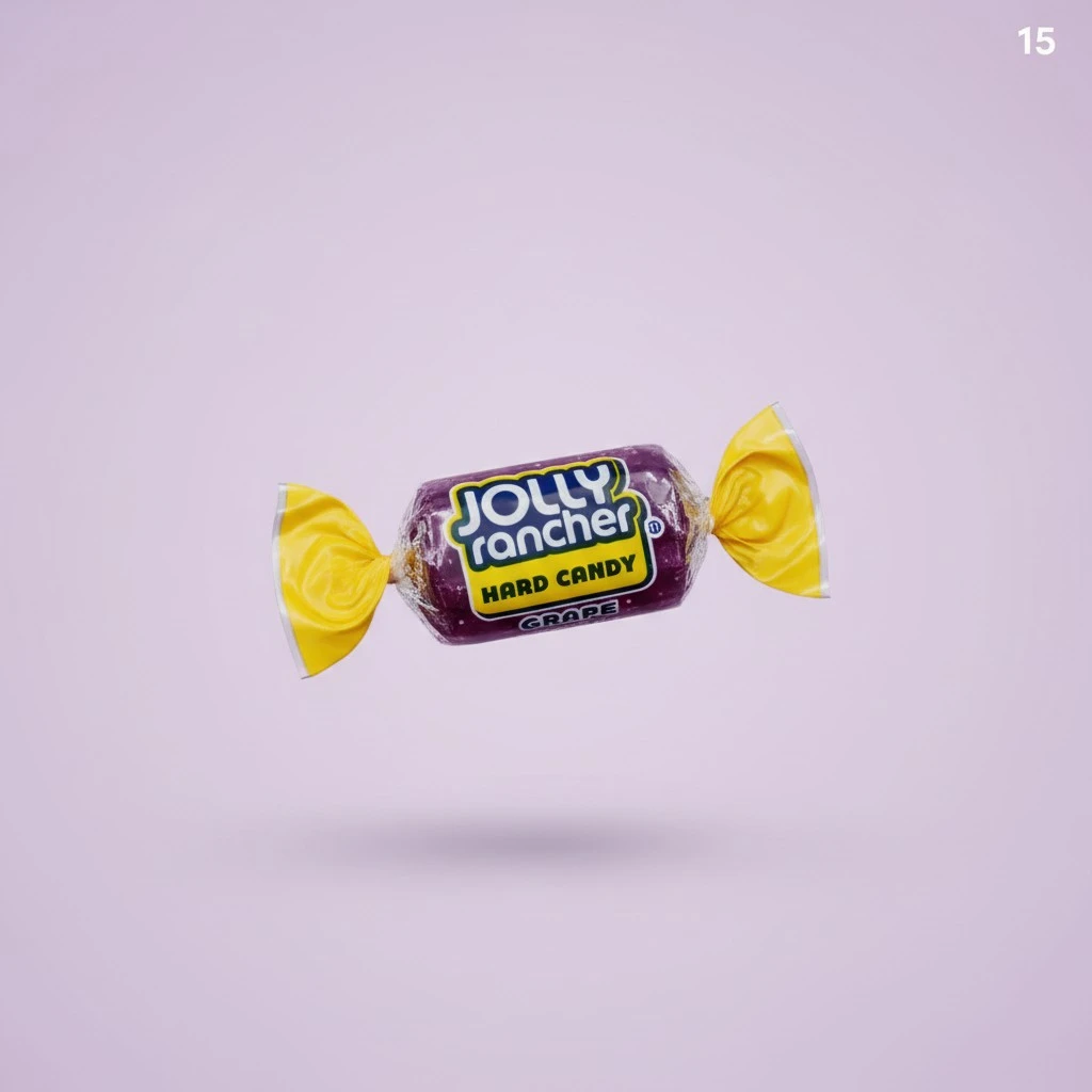 JOLLY RANCHER Hard Candy GRAPE Original Flavor 2 lb - Bulk Bag, Individually Wrapped (148 Pieces)