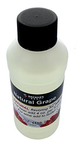 Brewer's Best Natural Grape Beer and Wine Fruit Flavoring