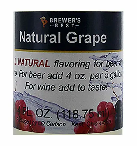Brewer's Best Natural Grape Beer and Wine Fruit Flavoring