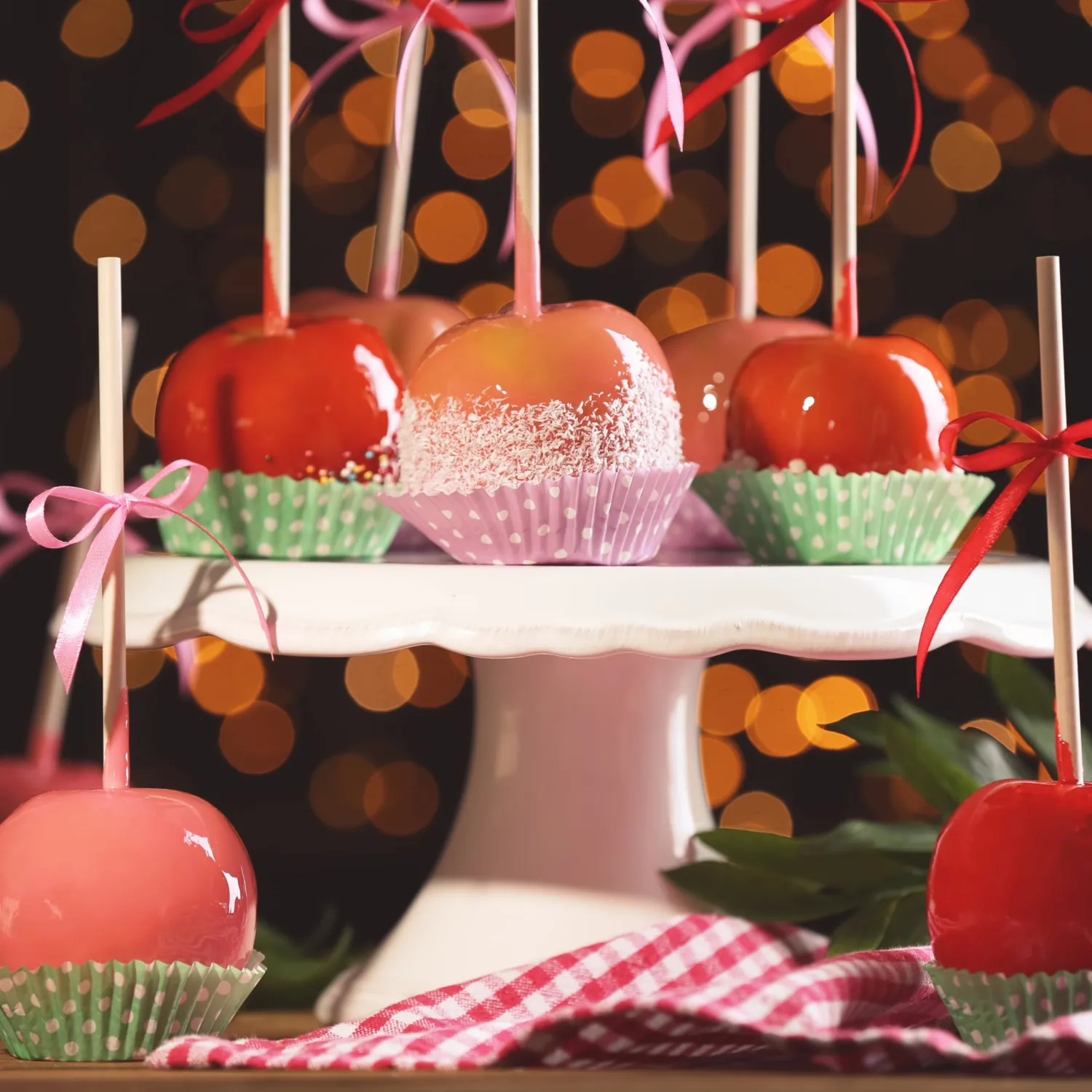 Concord Foods Candy Apple Kit Makes Traditional Red Candy Apples Perfect for Family Treats, Carnivals, Fairs & Fundraisers Includes Candy Apple Mix & 10 Sticks Easy, Fun & Delicious 5 oz Box Pack of 6