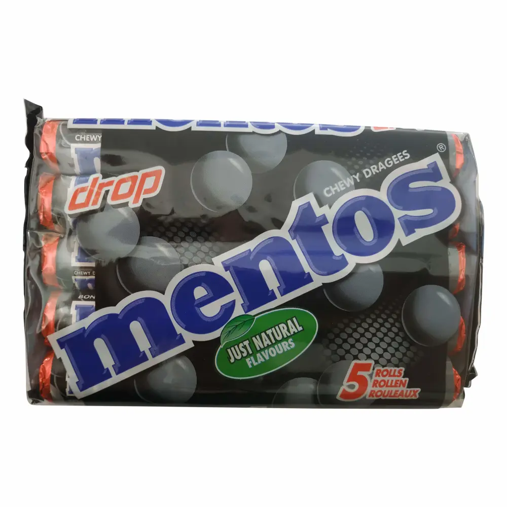 Mentos Sweets | Mentos Mints | Mentos Liquorice | Mentos Licorice | 6.61 Ounce Total Weight