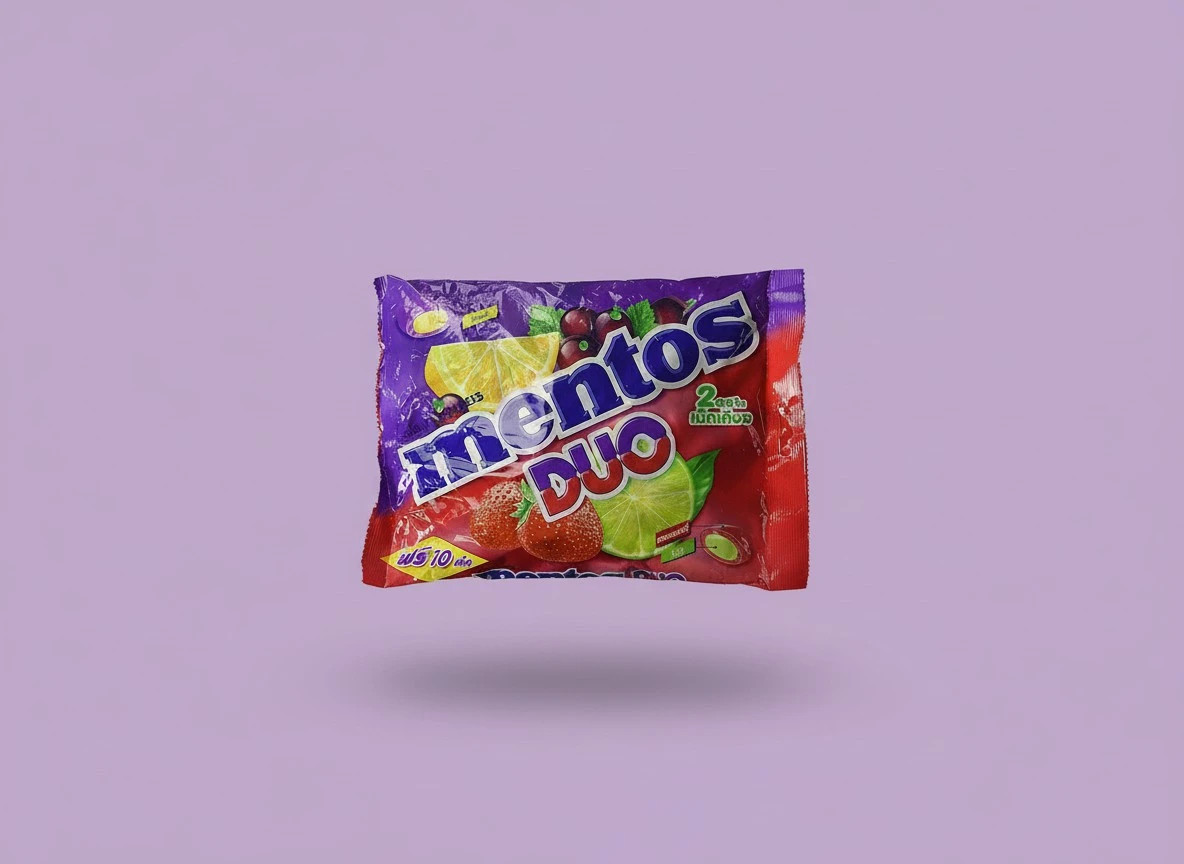 Mentos Chewy Mints Assorted Fresh Mixed Fruit Variety Candy, Strawberry/Lime/Lemon/Blackcurrent, 10.50 Ounce