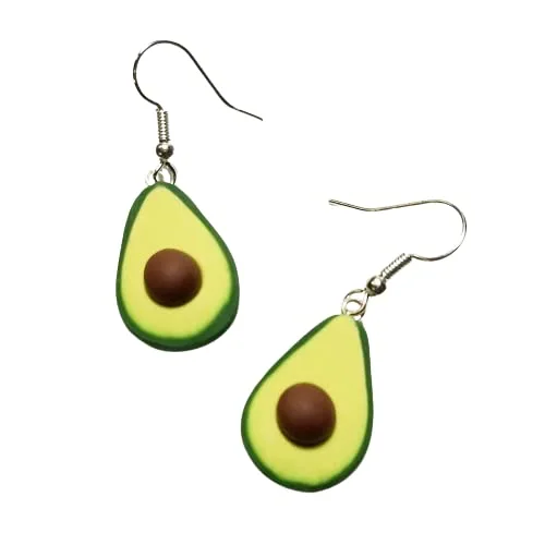 Large-ish Avocados Hanging Out Earrings