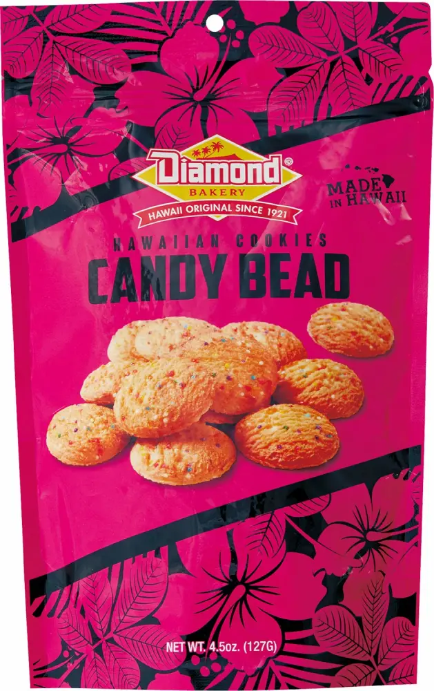 Hawaiian Cookies, Candy Bead 4.5 ounce (127g)